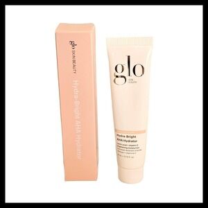 Glo Skin Hydra-Bright AHA Hydrator + Primer Travel Size .75oz/22ml Lactic Acid